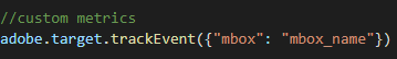custom metrics 1 mbox